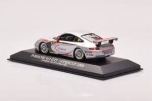 Porsche 911 996 GT3 Cup Infineon #5 W. Henzler Porsche Supercup Winner 2004 Minichamps 1:43 400046205 Kovina – slika 3 od 4