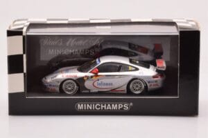 Porsche 911 996 GT3 Cup Infineon #5 W. Henzler Porsche Supercup Winner 2004 Minichamps 1:43 400046205 Kovina – slika 4 od 4