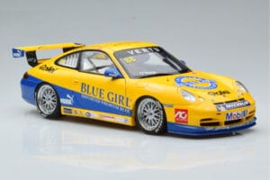 Porsche 911 996 GT3 Cup #88 Macau Winner 2005 AUTOart 1:18 80574 Kovina – slika 5 od 7