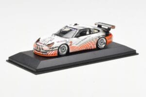 Porsche 911 996 GT3 Cup Mobil 1 #2 V. Ickx Carrera Cup 2004 Minichamps 1:43 403046282 Kovina – slika 2 od 4