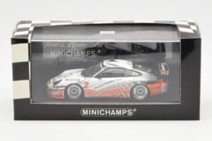 Porsche 911 996 GT3 Cup Mobil 1 #2 V. Ickx Carrera Cup 2004 Minichamps 1:43 403046282 Kovina – slika 4 od 4