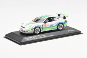 Porsche 911 996 GT3 Cup #57 M. Snow IMSA GT3 Challenge 2008 Minichamps 1:43 400086757 Kovina – slika 2 od 4