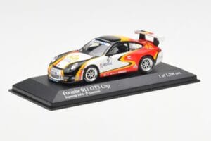 Porsche 911 996 GT3 Cup #9 D. Dermont Porsche Supercup 2006 Minichamps 1:43 400066409 Kovina – slika 2 od 4