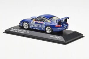Porsche 911 996 GT3 Cup Team Morellato #16 O. Maximin Porsche Supercup 2006 Minichamps 1:43 400066416 Kovina – slika 3 od 4