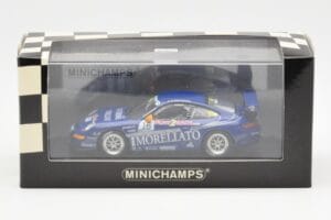 Porsche 911 996 GT3 Cup Team Morellato #16 O. Maximin Porsche Supercup 2006 Minichamps 1:43 400066416 Kovina – slika 4 od 4