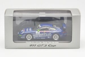 Porsche 911 996 GT3 Cup #17 R. Westbrook Team Morellato Porsche Michelin Supercup 2006 Minichamps 1:43 PORSCHE-265645 Kovina – slika 4 od 4