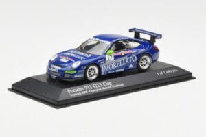 Porsche 911 996 GT3 Cup Team Morellato #17 R. Westbrook Porsche Supercup Champion 2006 Minichamps 1:43 400066417 Kovina – slika 2 od 4