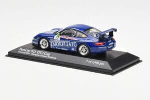 Porsche 911 996 GT3 Cup Team Morellato #17 R. Westbrook Porsche Supercup Champion 2006 Minichamps 1:43 400066417 Kovina – slika 3 od 4