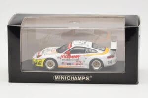 Porsche 911 996 GT3 RS McKenna #23 T. Bernhard / J. Bergmeister / M. Maassen 12 Hours of Sebring 2004 Minichamps 1:43 4000464 – slika 4 od 4