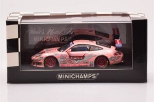 Porsche 911 996 GT3 RS Pink Sally #45 Petty / Jeanette Phoenix 250 2004 Minichamps 1:43 400046945 Kovina – slika 4 od 4