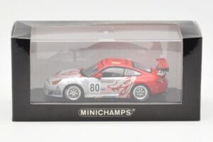 Porsche 911 996 GT3 RSR Flying Lizard #80 S. Neiman / J. Pechnik / J. Van Overbeek GT2 Class 24 Hours of Le Mans 2005 Minicha – slika 4 od 4