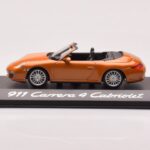 Porsche 911 997 Carrera 4 Kabriolet Oranžen Metalik Minichamps 1:43