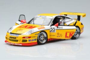 Porsche 911 997 GT3 Cup D. O'Young Carrera Cup Asia 2007 AUTOart 1:18 80785 Kovina – slika 2 od 7