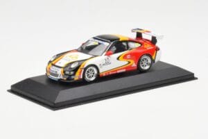 Porsche 911 997 GT3 Cup #10 Horion Supercup 2006 Minichamps 1:43 400066410-M1 Kovina – slika 2 od 4