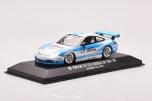 Porsche 911 997 GT3 Cup #16 Barthiomeyczik Carrera Cup 2005 Minichamps 1:43 403056216 Kovina – slika 2 od 4