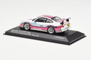 Porsche 911 997 GT3 Cup #56 M. Snow IMSA GT3 Challenge 2008 Minichamps 1:43 400086456 Kovina – slika 3 od 4