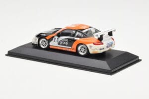 Porsche 911 997 GT3 Cup Noble Group #9 R. Meins Carrera Cup Asia Macau 2007 Minichamps 1:43 400076419 Kovina – slika 3 od 4