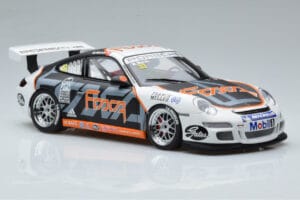 Porsche 911 997 GT3 Cup #33 M. Marsh Carrera Cup Asia 2006 AUTOart 1:18 80782 Kovina – slika 5 od 7