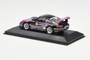 Porsche 911 997 GT3 Cup Swissvax #30 K. Sasaki Carrera Cup Asia Macau 2007 Minichamps 1:43 400076430 Kovina – slika 3 od 4