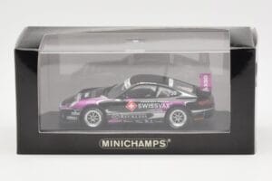 Porsche 911 997 GT3 Cup Swissvax #30 K. Sasaki Carrera Cup Asia Macau 2007 Minichamps 1:43 400076430 Kovina – slika 4 od 4