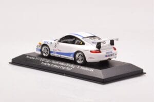 Porsche 911 997 GT3 Cup #3 Team Araxa Racing R. Westbrook Porsche Carrera Cup 2007 Minichamps 1:43 WAP02012318VKK Kovina – slika 3 od 4