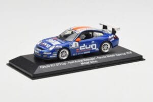 Porsche 911 997 GT3 Cup #8 M. Schrey Team Konrad Motorsport Porsche Michelin Supercup 2006 Minichamps 1:43 WAP02013217 Kovina – slika 2 od 4