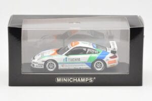 Porsche 911 997 GT3 Cup Tsuchiya #80 K. Sawa Carrera Cup Asia Macau 2007 Minichamps 1:43 400076480 Kovina – slika 4 od 4