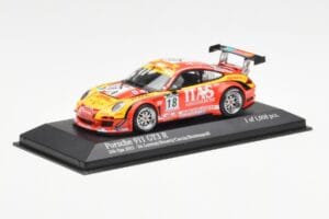 Porsche 911 997 GT3 R ITAS #18 De Lorenzi / Bonetti / Caccia / Bontempelli 24 Hours of Spa 2011 Minichamps 1:43 400118918 Kov – slika 2 od 4