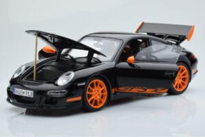 Porsche 911 997 GT3 RS Črn AUTOart 1:18 WAP02112017 Kovina – slika 2 od 8
