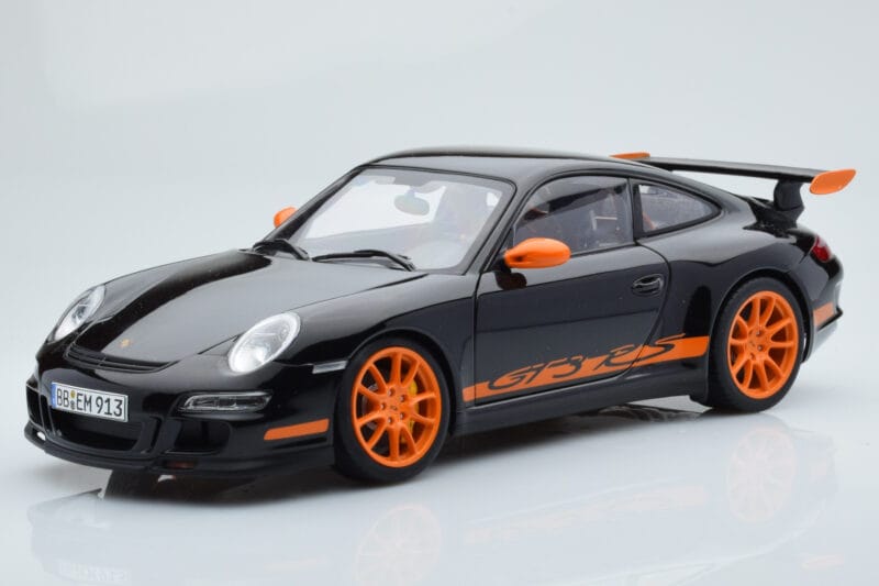 Porsche 911 997 GT3 RS Črn AUTOart 1:18