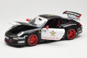 Porsche 911 997 GT3 RS #176 Team Ring Police VLN 2011 Norev 1:18 187570 Kovina – slika 2 od 8