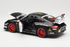 Porsche 911 997 GT3 RS #176 Team Ring Police VLN 2011 Norev 1:18 187570 Kovina – slika 5 od 8