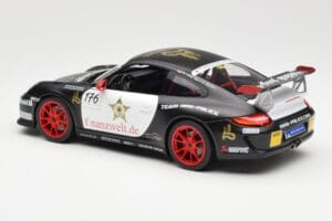 Porsche 911 997 GT3 RS #176 Team Ring Police VLN 2011 Norev 1:18 187570 Kovina – slika 7 od 8