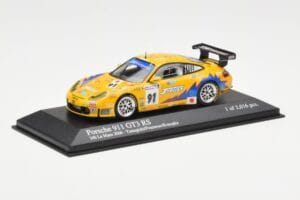 Porsche 911 997 GT3 RS T2M #91 Yamagishi / Fournoux / Konopka 24 Hours of Le Mans 2006 Minichamps 1:43 400066991 Kovina – slika 2 od 4