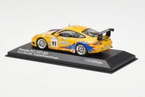 Porsche 911 997 GT3 RS T2M #91 Yamagishi / Fournoux / Konopka 24 Hours of Le Mans 2006 Minichamps 1:43 400066991 Kovina – slika 3 od 4