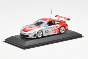 Porsche 911 997 GT3 RSR Flying Lizard #80 S. Neiman / J. Bergmeister / J. van Overbeek 24 Hours of Le Mans 2008 Minichamps 1: – slika 2 od 4