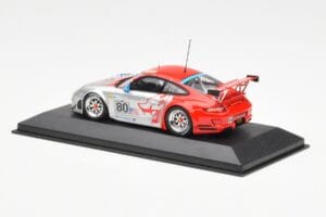 Porsche 911 997 GT3 RSR Flying Lizard #80 S. Neiman / J. Bergmeister / J. van Overbeek 24 Hours of Le Mans 2008 Minichamps 1: – slika 3 od 4