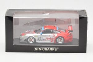 Porsche 911 997 GT3 RSR Flying Lizard #80 S. Neiman / J. Bergmeister / J. van Overbeek 24 Hours of Le Mans 2008 Minichamps 1: – slika 4 od 4
