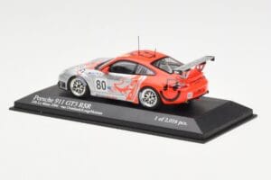 Porsche 911 997 GT3 RSR Flying Lizard #80 S. Neiman / P. Long / J. Van Overbeek 24 Hours of Le Mans 2006 Minichamps 1:43 4000 – slika 3 od 4