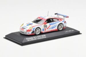 Porsche 911 997 GT3 RSR Matmut #76 P. Narac / R. Lietz / P. Long 24 Hours of Le Mans 2007 Minichamps 1:43 400076776 Kovina – slika 2 od 4