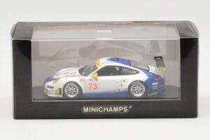 Porsche 911 997 GT3 RSR Tafel Racing #73 J. Tafel / J. Farnbacher 12 Hours of Sebring 2010 Minichamps 1:43 400076473 Kovina – slika 4 od 4