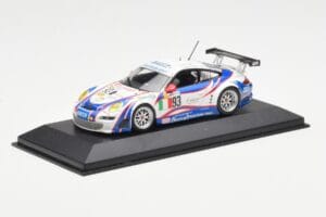 Porsche 911 997 GT3 RSR #93 Nielsen / C. Ehret / A. Simonsen 24 Hours of Le Mans 2007 Minichamps 1:43 400076793 Kovina – slika 2 od 4