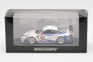 Porsche 911 997 GT3 RSR #93 Nielsen / C. Ehret / A. Simonsen 24 Hours of Le Mans 2007 Minichamps 1:43 400076793 Kovina – slika 4 od 4