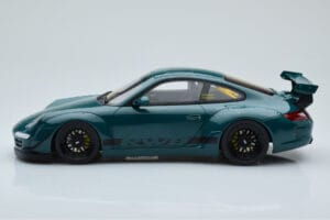 Porsche 911 997 RWB Syunkashuto Zelena GT Spirit 1:18 GT896 Smola – slika 3 od 6