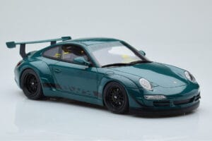 Porsche 911 997 RWB Syunkashuto Zelena GT Spirit 1:18 GT896 Smola – slika 4 od 6