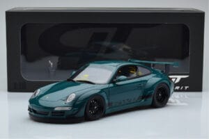 Porsche 911 997 RWB Syunkashuto Zelena GT Spirit 1:18 GT896 Smola – slika 6 od 6