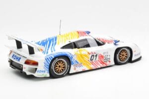 Porsche 911 GT1 #1 A. McNish / R. Sullivan / U. Alzen Rohr Motorsport Daytona 24 Hours 1998 UT Models 1:18 39611 Kovina – slika 2 od 6