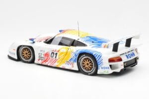 Porsche 911 GT1 #1 A. McNish / R. Sullivan / U. Alzen Rohr Motorsport Daytona 24 Hours 1998 UT Models 1:18 39611 Kovina – slika 5 od 6