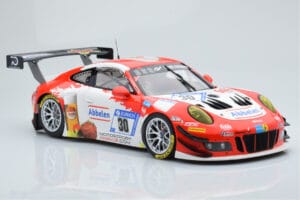 Porsche 911 GT3 R Frikadelli Racing Team #30 M. Muller / M. Arnold / F. Henzler / M. Campbell 24 Hours of Nurburgring 2018 Mi – slika 4 od 6