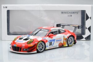 Porsche 911 GT3 R Frikadelli Racing Team #30 M. Muller / M. Arnold / F. Henzler / M. Campbell 24 Hours of Nurburgring 2018 Mi – slika 6 od 6
